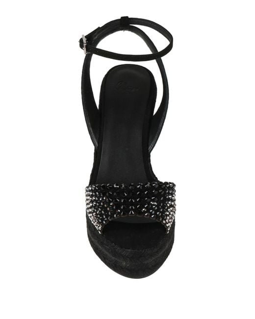 Castaner Black Espadrilles