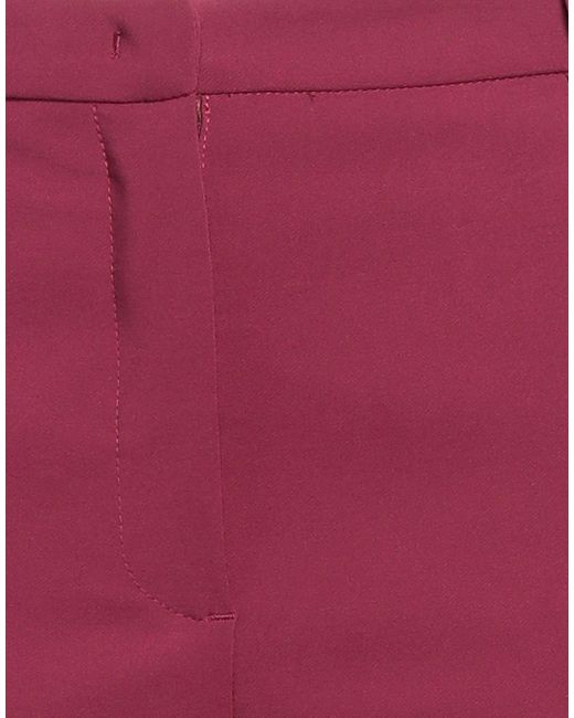 Versace Jeans Red Pants Polyester, Elastane