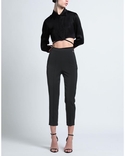 REVISE CONCEPT Black Pants Polyester, Elastane