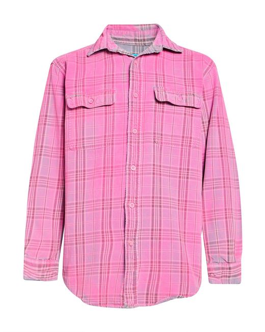 NOTSONORMAL Pink Shirt Cotton for men