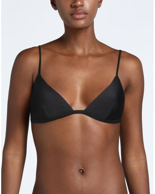 Top de bikini Matteau de color Black