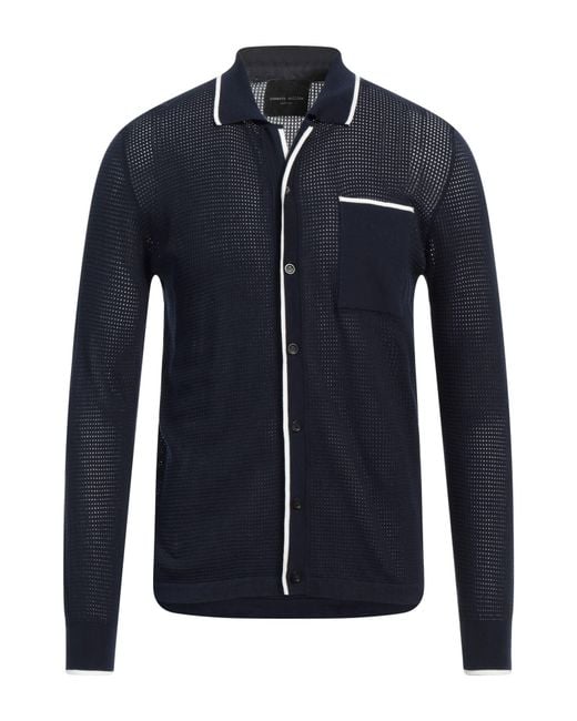 Roberto Collina Blue Cardigan for men