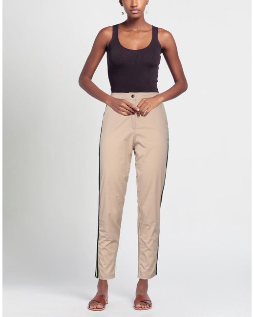 Shopart Natural Pants Cotton, Polyamide, Elastane