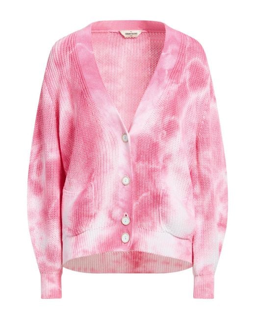 Gran Sasso Pink Cardigan Cotton
