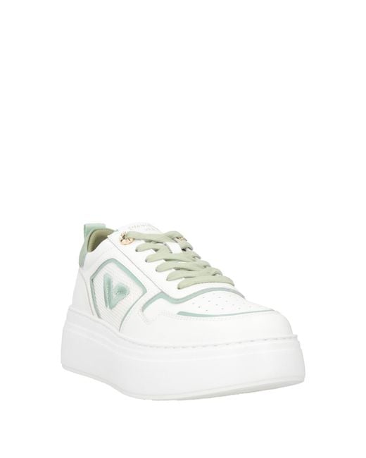 Emanuélle Vee White Sneakers Leather