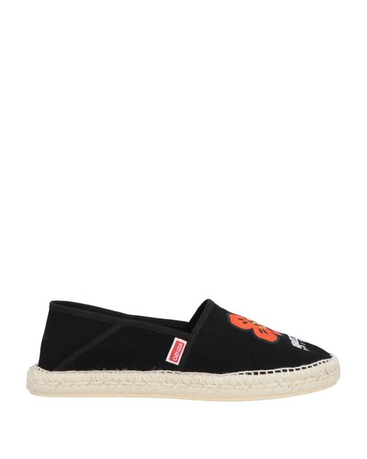 KENZO Black Espadrilles
