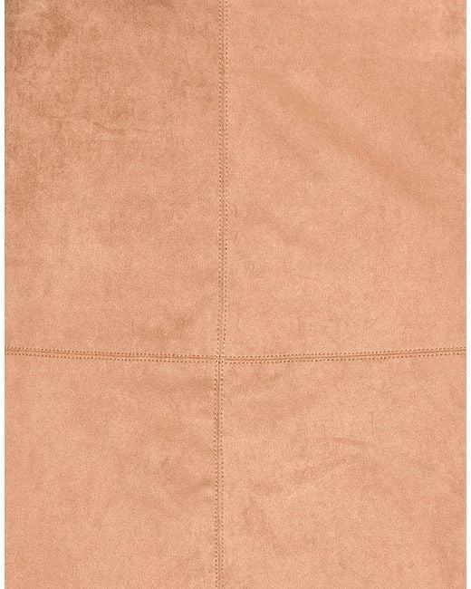 Marella Natural Mini Skirt Polyester, Elastane