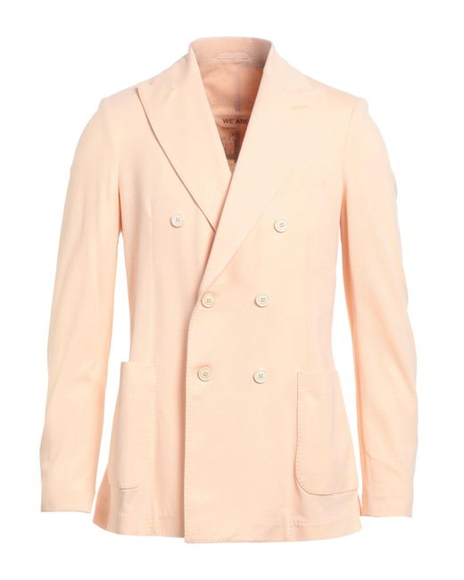 Circolo 1901 Natural Blazer Cotton, Elastane for men