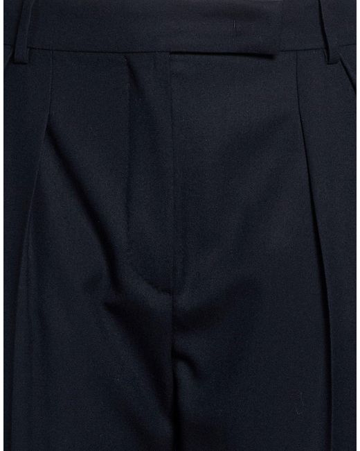 Max Mara Blue Pants Virgin Wool