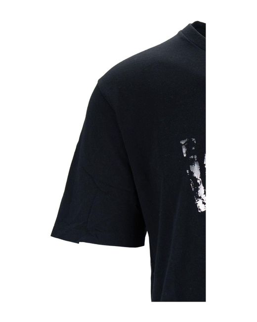 Camiseta Saint Laurent de hombre de color Black