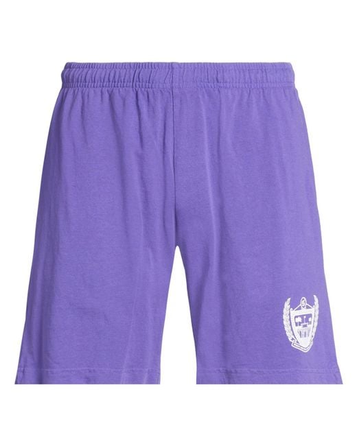 Sporty & Rich Purple Shorts & Bermuda Shorts for men