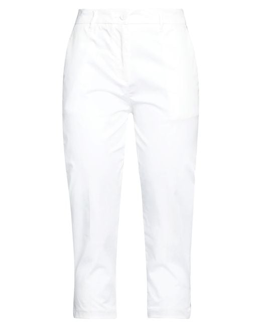 Alpha Studio White Trouser