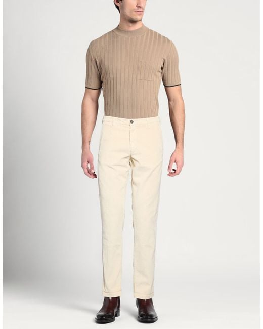 40weft Natural Pants Cotton, Lyocell, Elastane for men