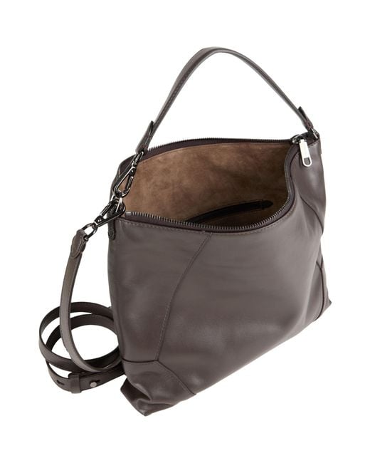 Brunello Cucinelli Gray Handbag