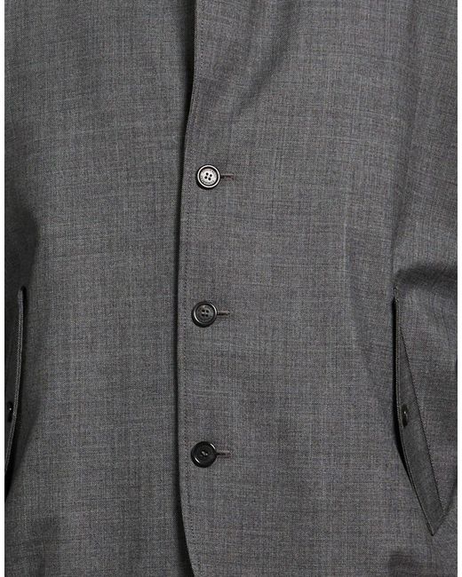 DSquared² Gray Jacket Virgin Wool for men