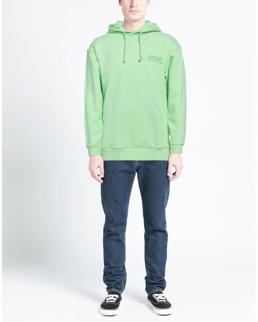 ELEVEN PARIS Green Sweatshirt for men