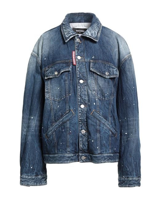 DSquared² Blue Jeansjacke/-Mantel