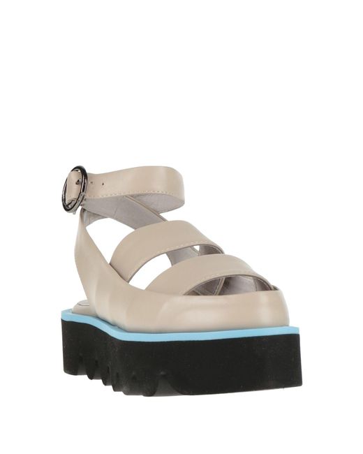 All Black White Sandals