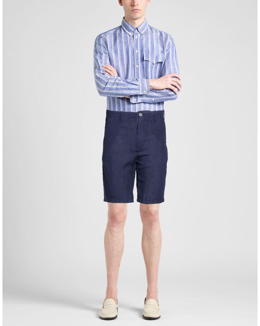 Fedeli Blue Shorts & Bermuda Shorts for men