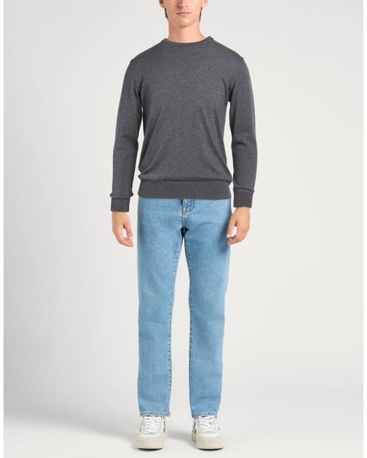 Harmont & Blaine Gray Sweater Wool for men