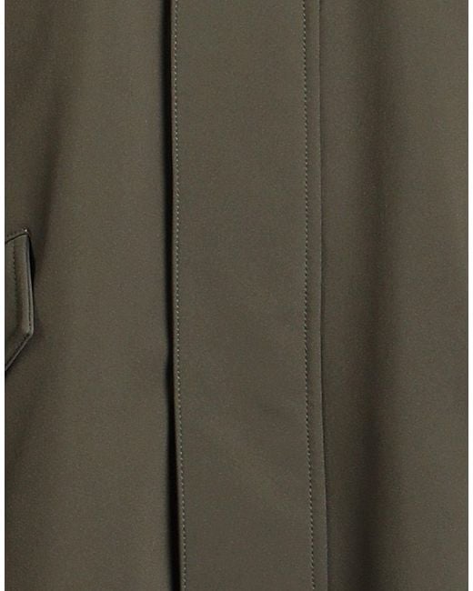 Woolrich Green Coat for men