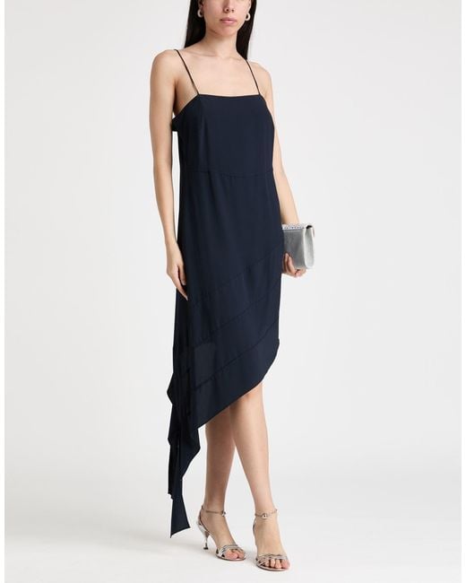Grifoni Blue Mini Dress