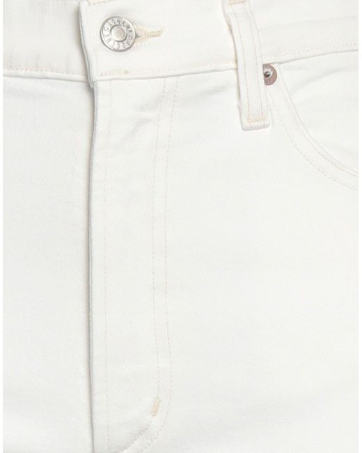 Agolde White Jeans