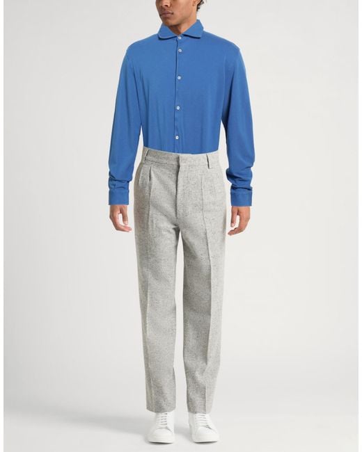 Fedeli Blue Shirt for men