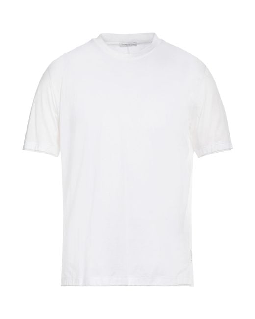 Paolo Pecora White T-Shirt Cotton for men