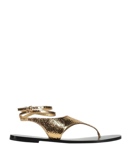 Paris Texas Natural Thong Sandal