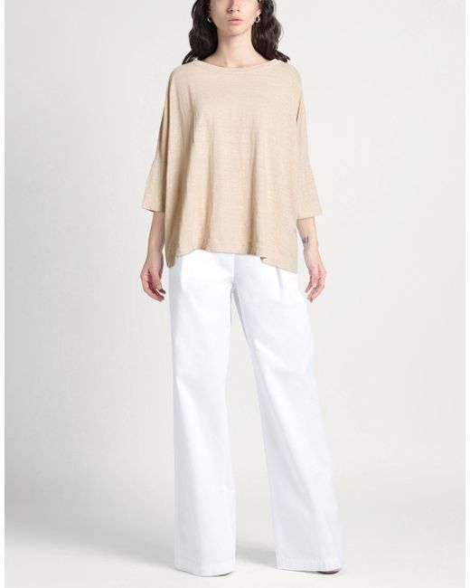 Pullover di Shirt C-zero in Natural