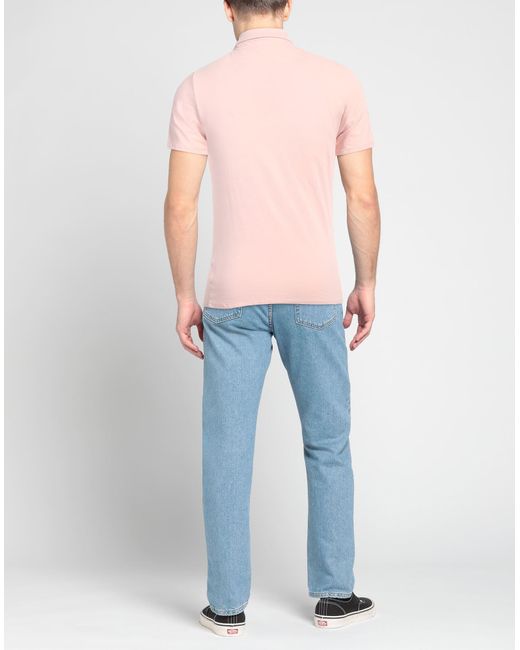 Guess Pink Polo Shirt for men