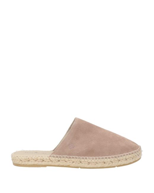 Tagliatore Brown Espadrilles Lambskin for men