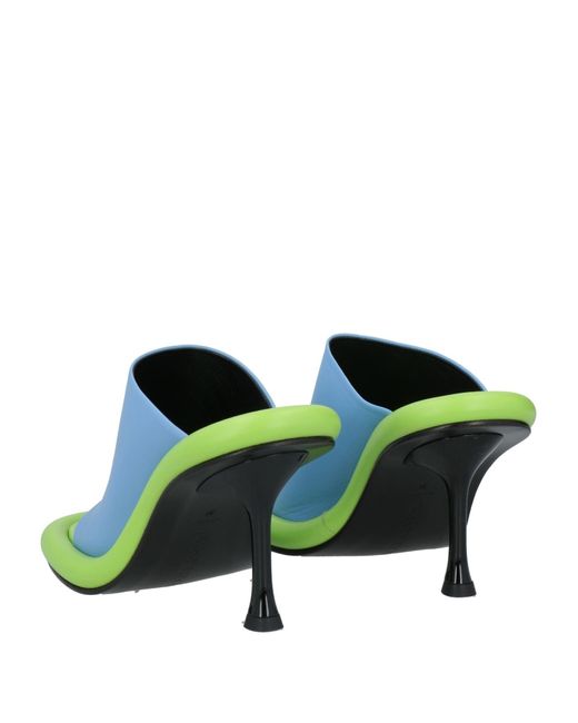 J.W. Anderson Green Sandals