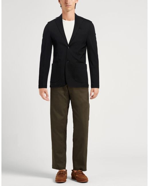 Imperial Black Blazer Viscose, Nylon, Elastane for men