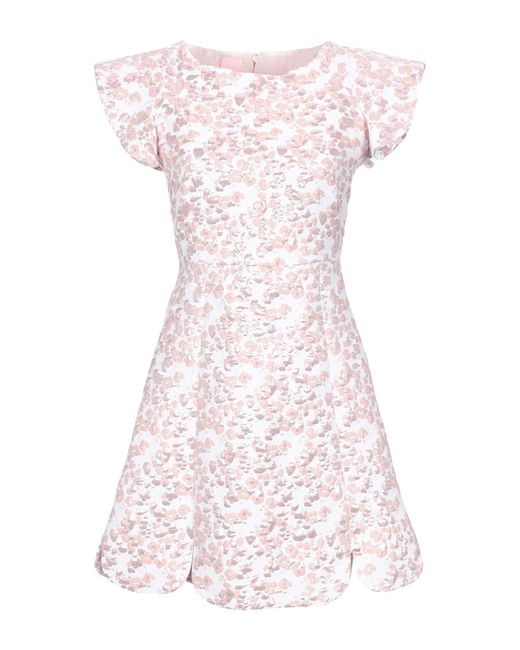 Giamba Short Dress in Pink - Lyst