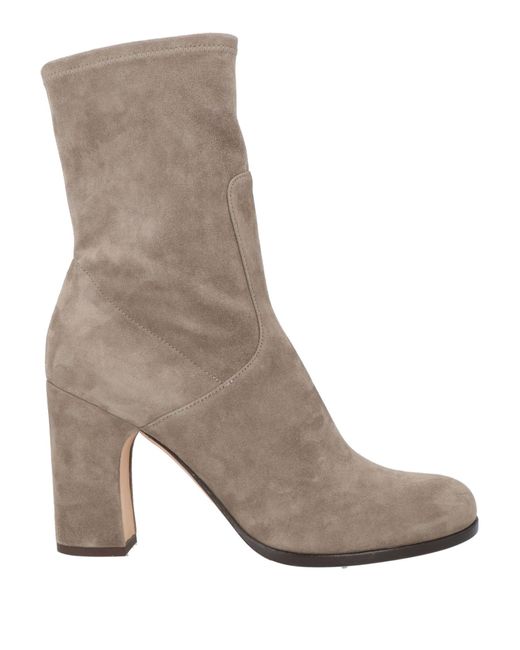Fedeli Gray Ankle Boots