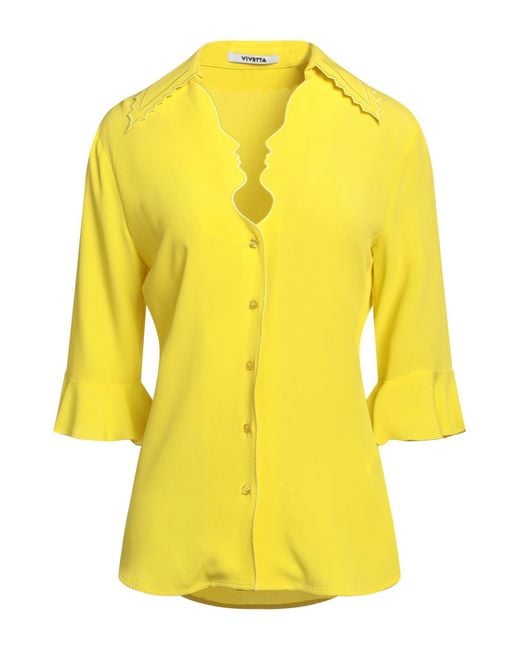 Camisa Vivetta de color Yellow