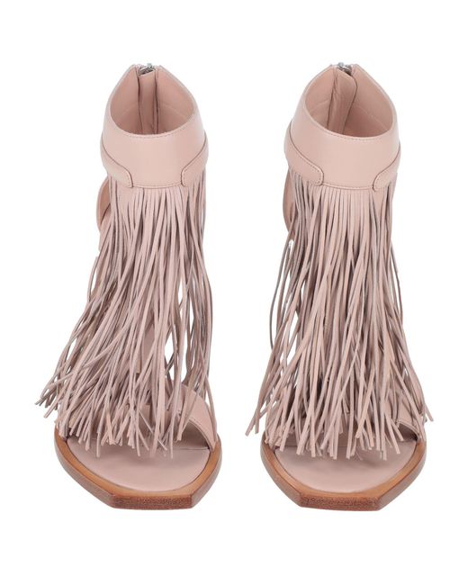 McQueen Pink Sandals
