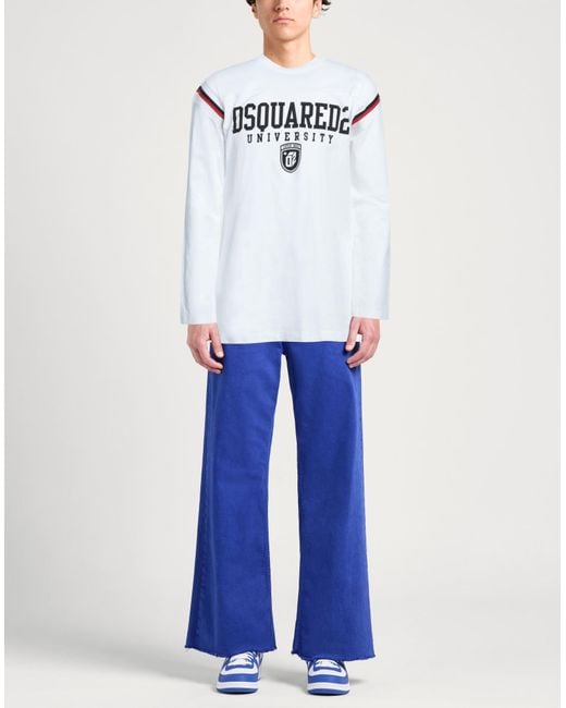 Camiseta DSquared² de hombre de color White