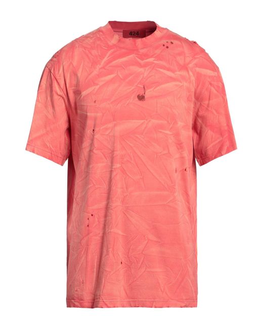 424 Pink T-shirt for men