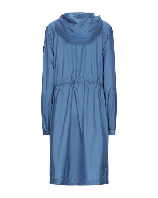 Ciesse Piumini Blue Overcoat & Trench Coat