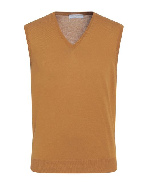 FILIPPO DE LAURENTIIS Brown Jumper for men