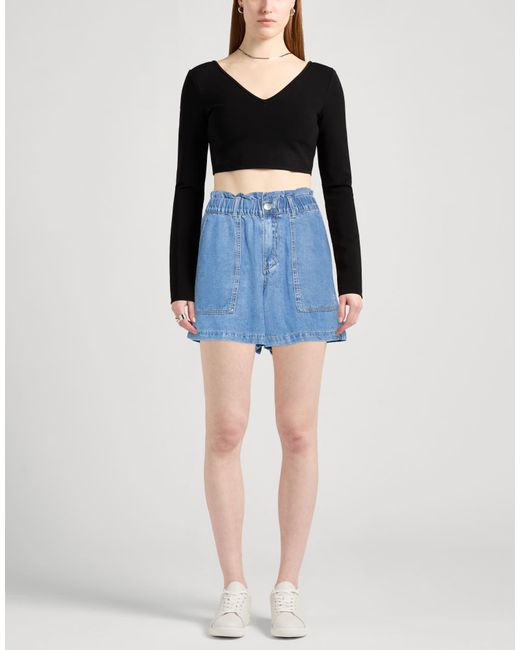 Suncoo Blue Denim Shorts