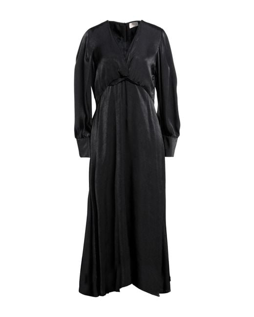 Toy G. Black Midi Dress