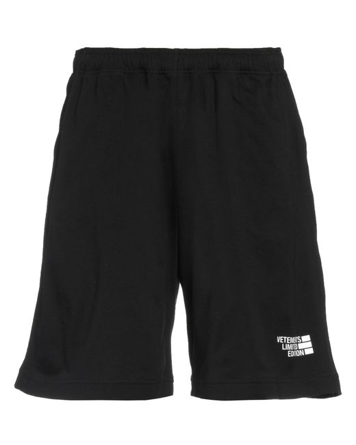 Vetements Black Shorts & Bermuda Shorts for men