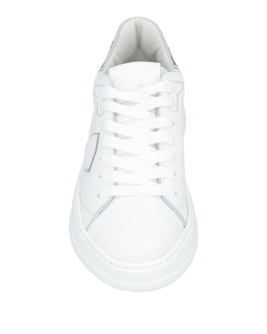 Philippe Model White Trainers