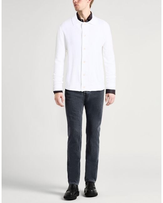 Lardini White Cardigans for men