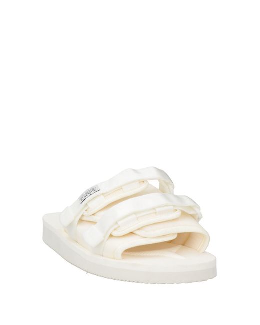 Suicoke White Sandals for men