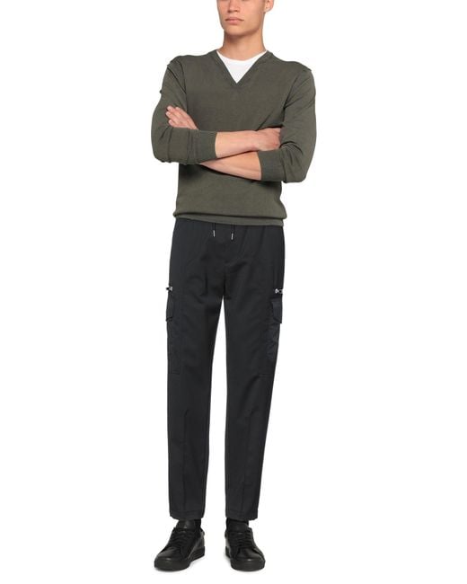 Les Hommes Black Trouser for men